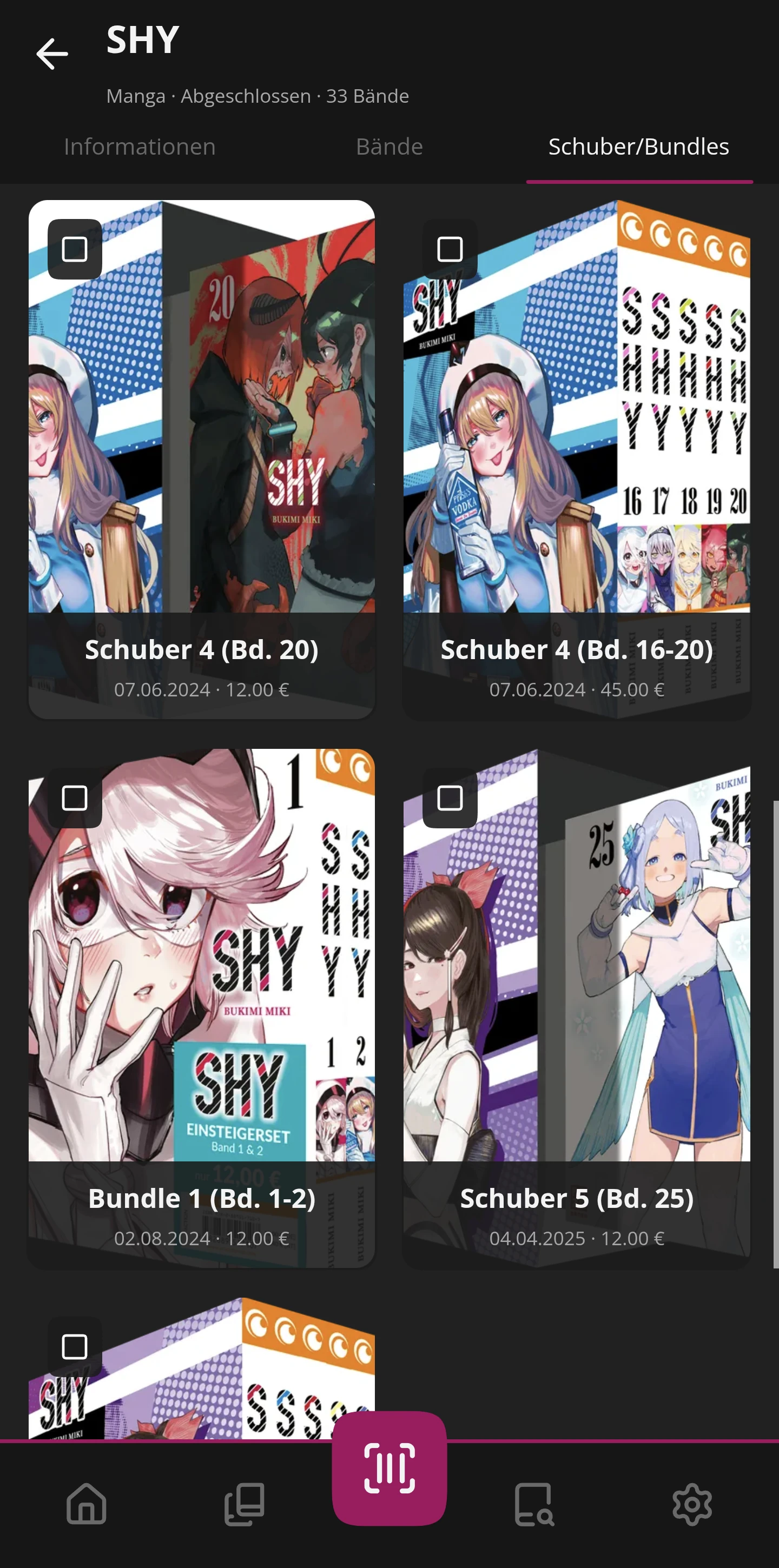 Schuber und Bundles